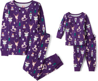 The Children's Place unisex-baby And Kids, Sibling Matching, Holiday Pajama Sets, Cotton
