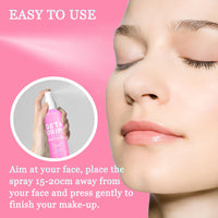 LZYLLS 2PCS Dewy and Matte Setting Spray,Long-lasting Makeup Setting Spray for 12 HR Wear,Hydrating Oil Control Face Makeup Mist Set,Waterproofing Facial Mist for Natural Finish, 2.03 Fl Oz