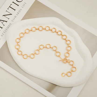 Aobei Pearl 18K Gold Plated Paperclip Chain Choker Satellite Chain Freshwater Cultured Biwa Pearl Pendant Necklace Dainty Turquoise Jewelry for Women