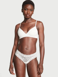 Victoria's Secret Women's Lace Cheeky Underwear, Minimal Coverage Panties for Women, Multi Pack (XS-XXL)