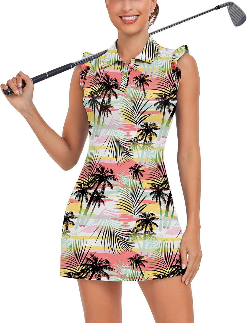 X-SmallSunset Coconut Trees