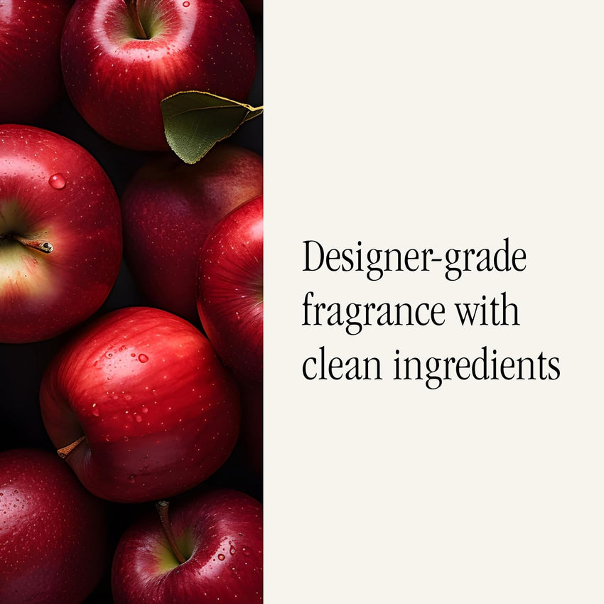 Pura & Simplicity Home Scent Refill - Smart Air Diffuser - Up to 120-Hours of Luxury Fragrance per Refill - Home Essential - Clean & Safe Diffuser Fragrance - 2 Pack, Apple