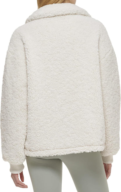 Levi's Women's Sherpa Teddy Jacket (Standard & Plus Sizes)