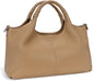 Iswee Genuine Leather Shoulder Bags Purses and Handbags for Women Satchel Designer Cross Body Hobo Medium Size Tote
