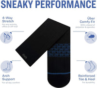 Pair of Thieves Men's Athletic Cotton Low-Cut Socks - 6-Pack Cushioned Comfort Socks for Sports, Work & Casual Wear