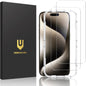 UNBREAKcable Shatterproof Tempered Glass Screen Protector for iPhone 12/12 Pro [2-Pack] [99.99% HD Clear] [Easy Installation Frame] [9H Hardness] [Full Coverage] [Bubble Free] for Apple 6.1''