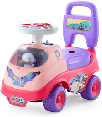 VEVOR Ride On Push Car for Toddlers, Ages 19+ Months, Ride Racer, Sit to Stand Toddler Ride On Toy, Kids Ride On Car with Music Steering, Horn & Under Seat Storage, Ride On Toy for Boys Girls