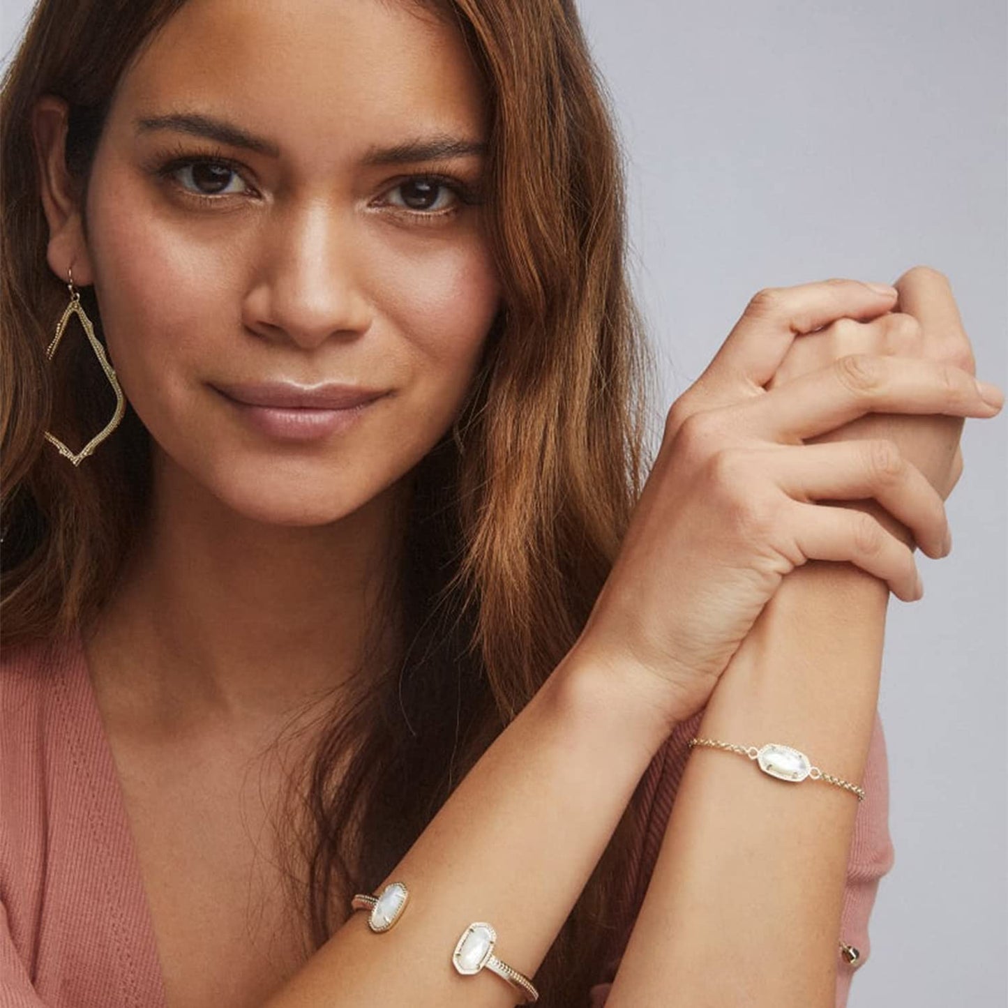 Kendra Scott Elaina Adjustable Chain Bracelet for Women, Fashion Jewelry, Gold-Plated