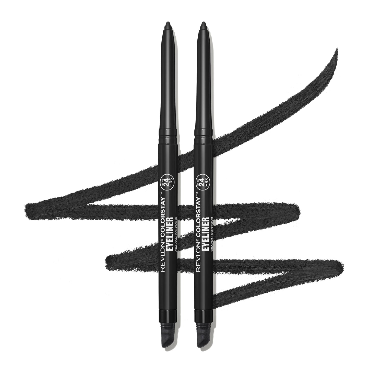 Revlon ColorStay Pencil Waterproof Eyeliner, Smudge-Proof, Eye Makeup with Built-In Sharpener, 202 Black Brown, 0.01 oz