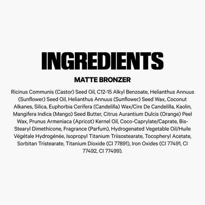 Milk Makeup Matte Bronzer – Buildable Cream Bronzer Stick with Mango Butter + Apricot Oil – Hydrating, Multi-Use Formula for a Sunkissed Glow – Baked, 0.19 oz