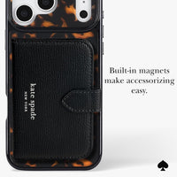 kate spade new york iPhone 17 Pro Max Case - Compatible with MagSafe - Designer Phone Case - Tortoise
