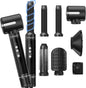 Blow Dryer Brush 7 in ONE，Autowrap Curling Wand, 110,000 RPM High-Speed Negative Ionic Hair Dryer with Diffuser Concentrator, Round Brush Blow Dryer Air Styler, Volumizing Hair Styling Tools