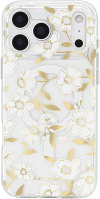 kate spade new york iPhone 17 Pro Max Case - Compatible with MagSafe - Designer Phone Case - Tortoise