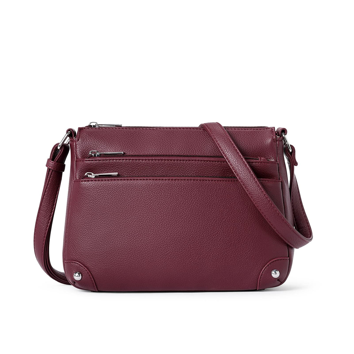 WESTBRONCO Crossbody Bags for Women, Medium Size Shoulder Handbags, Satchel Purse with Multi Zipper Pocket