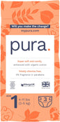 Pura Size 6 Eco-Friendly Diapers (29+ lbs) Hypoallergenic, Soft Organic Cotton, Sustainable, up to 12 Hours Leak Protection, Allergy UK, Recyclable Paper Packaging, 18 Count (Pack of 3) (54 Diapers)