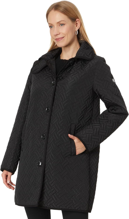 Lauren Ralph Lauren womens Hooded Blanket Quilt
