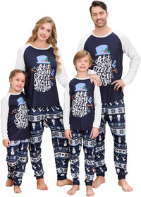 VS&LLWQ Family Christmas Pjs Matching Sets Christmas Pajamas for Family Christmas Elf Pjs Holiday Xmas Jammies Set