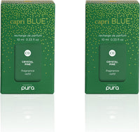 Capri Blue Pura Smart Home Plug-in Diffuser Refills – Volcano with a Tropical, Citrus Scent – Long-Lasting Aromatherapy Diffuser Refills (Pack of 2)