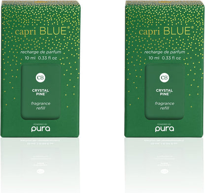 Capri Blue Pura Smart Home Plug-in Diffuser Refills – Volcano with a Tropical, Citrus Scent – Long-Lasting Aromatherapy Diffuser Refills (Pack of 2)
