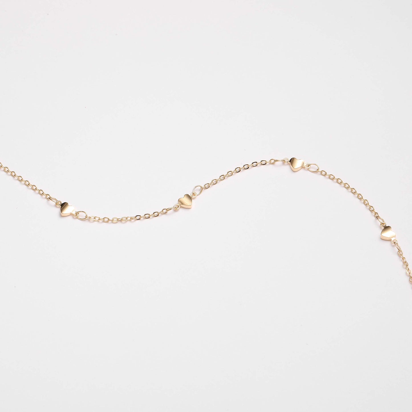 S.J JEWELRY Women Simple Delicate Full Moon 14K Gold Plated/Rose Gold/Silver Plated Layered Pendant Handmade Star Chokers Necklaces