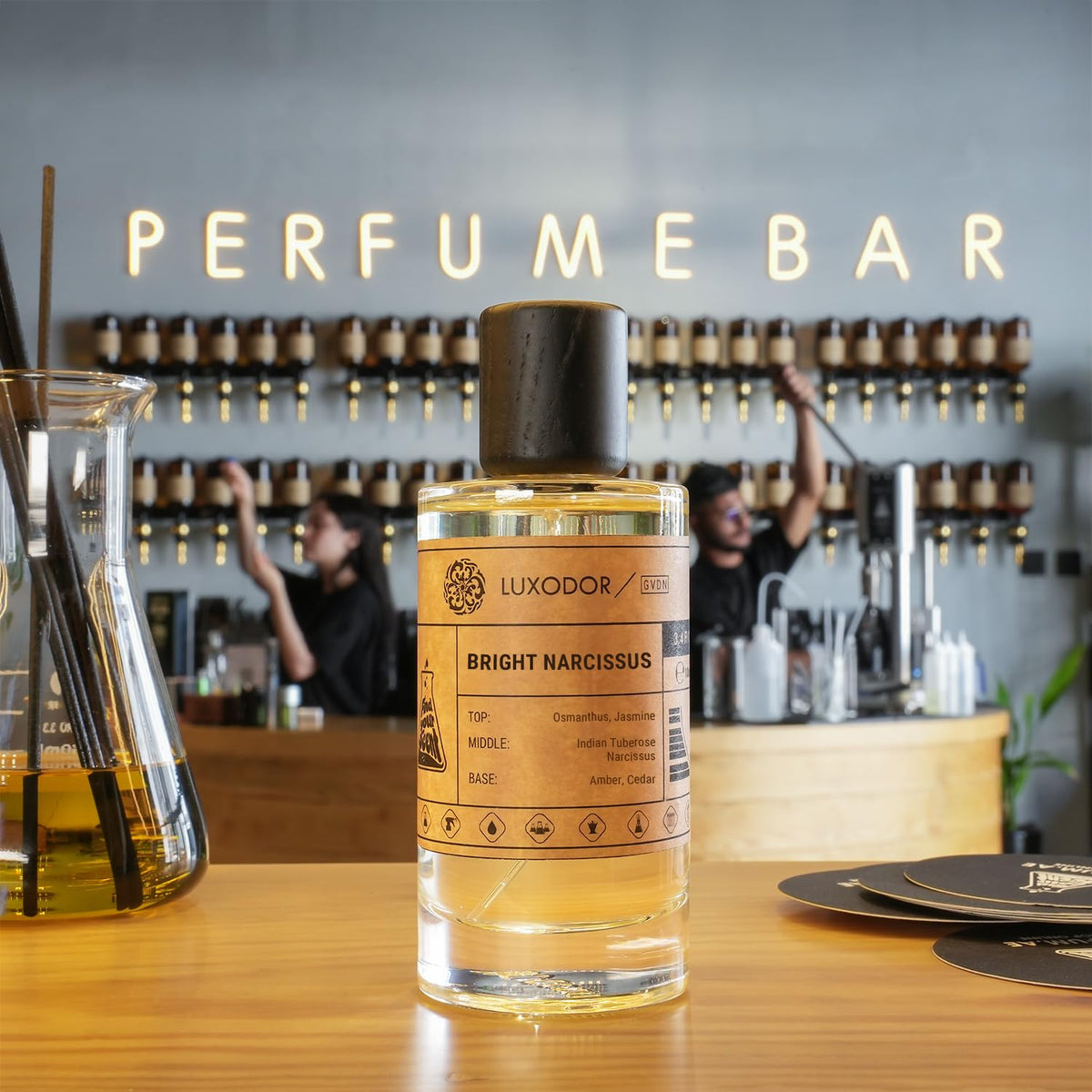 Inspired by Y S.L's B.lack O.pium 3.4 fl. oz (100ml) Damascus Poemy with Pheromone Roll-On Oil 10 ml | Women’s Dupes Fragrances | Long Lasting Perfume Vanilla for Women | Womens Perfume