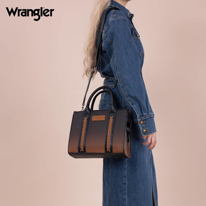 Wrangler Tote Bag for Women Designer Satchel Handbags Top-handle Purses with Strap