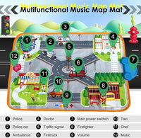 Musical mat Infant Toys one Year Old boy Birthday Gift First Birthday Gifts for Boys Gifts for 1 Year Old Boys 1st Birthday Gifts boy