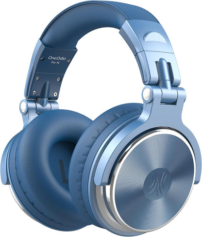 OneOdio Wired Over Ear Headphones Hi-Res Studio Monitor & Mixing DJ Stereo Headsets with 50mm Drivers and 1/4 to 3.5mm Jack for AMP Computer Recording Podcast Keyboard Guitar Laptop - Black