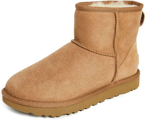 UGG Women's Classic Mini II Boots, Chestnut, Brown, 9 Medium US