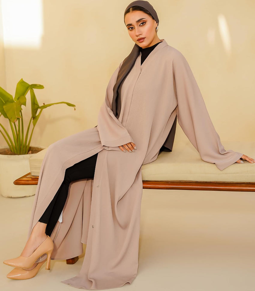 Elegant Modern Abaya for Women – Lightweight, Flowy, Soft and Perfect for Every Occasion