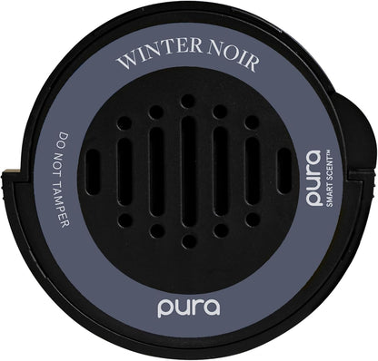 Pura Car Scent Refill - Fragrance for Pura Car Diffuser - Clean & Safe Luxury Diffuser Scent - Long-Lasting Fragrance for 30 Days of Aroma - Teak & Leather