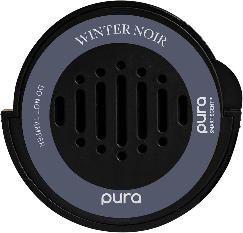 Pura Car Scent Refill - Fragrance for Pura Car Diffuser - Clean & Safe Luxury Diffuser Scent - Long-Lasting Fragrance for 30 Days of Aroma - Teak & Leather