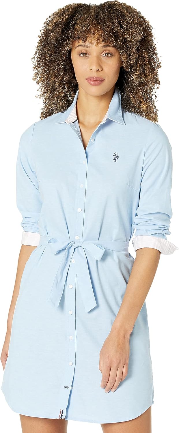 SOLID OXFORD DRESS