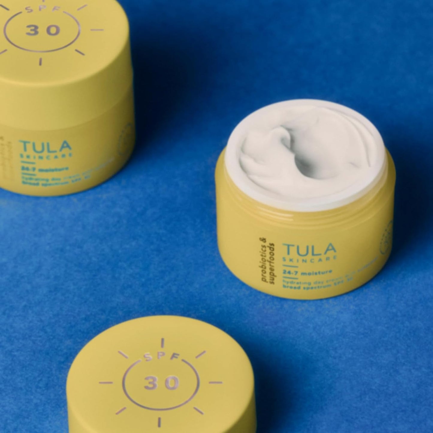 TULA Skin Care 24-7 Hydrating Day Cream SPF - Anti-Aging Moisturizer for Face with SPF 30, Contains Watermelon & Blueberry Extract, 1.5 oz.