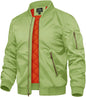 7DAY'S Men's Jackets-Bomber Jacket Fall Winter Warm Windbreaker Full Zip Casual Padded Coats