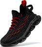 JMFCHI Boys Girls Kids' Sneakers Knitted Mesh Sports Shoes Breathable Lightweight Running Shoes for Kids Fashion Athletic Casual Shoes