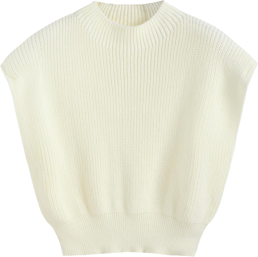 CIDER Women's Casual Sleeveless Knit Vest Sweater Pullover Stylish and Comfortable Plus Size