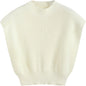 CIDER Women's Casual Sleeveless Knit Vest Sweater Pullover Stylish and Comfortable Plus Size