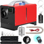 VEVOR 8KW Diesel Heater, Diesel Heater All in One with Automatic Altitude Adjustment, Max 18045 ft, Bluetooth App Control, Remote Control and LCD, Portable Diesel Air Heater for Vehicles and Outdoors
