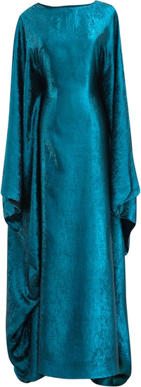 Luxury Dubai Style Abaya and Hijab Set, Breathable Modest Prayer Dress with Belt Loose Fit Muslim Robe