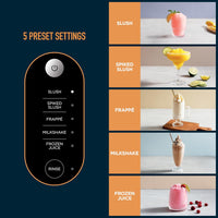 Ninja SLUSHi Professional Frozen Drink Maker with RapidChill Technology, 88 oz. Frozen Drink & Slushie Machine, 5 Preset Programs, Frozen Margaritas, Frappés, and More, Orange Mango, FS301OR