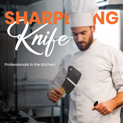 Utopia Kitchen Pack of 30 12 Inch Honing Steel Knife Sharpening Steel Sharpening Rod