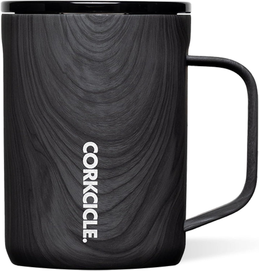 Corkcicle Classic Coffee Mug - Triple Insulated Stainless Steel for Travel - Shatter-Proof Lid - Keeps Drink Hot Over 3 Hours - Holiday Mug Gift - Great for Gifting Warmth - 16 oz - Dragonfly
