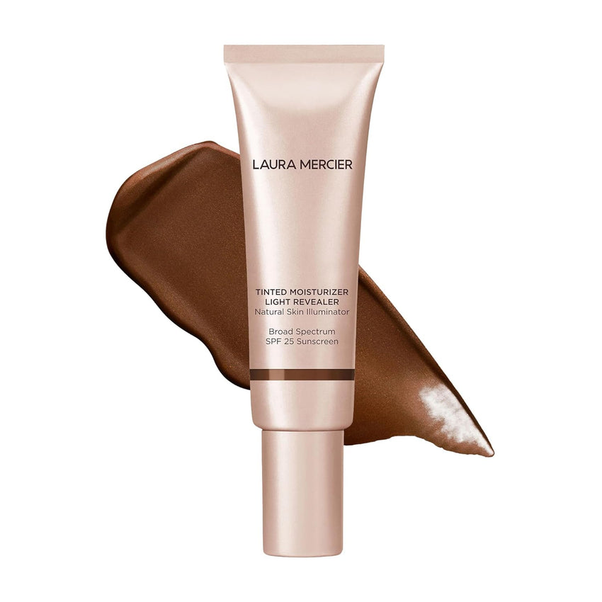 Laura Mercier Tinted Moisturizer Light Revealer Natural Skin Illuminator with SPF 25: All Day Hydration, Ultra-Sheer Coverage, Luminous & Radiant Finish, Skin Tint
