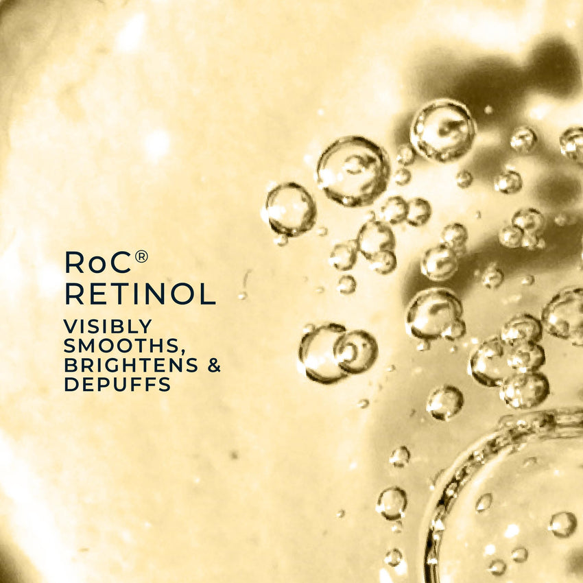 RoC Retinol Correxion Under Eye Cream for Dark Circles & Puffiness, Daily Wrinkle Cream, Anti Aging Skin Care Treatment Women and Men, 1 oz (Packaging May Vary)