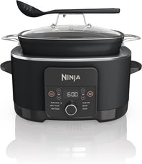 Ninja MC1101 Foodi Everyday Possible Cooker Pro, 8-in-1 Versatility, One-Pot Faster Cooking Replaces 10 Tools, Family-Sized Capacity with Adjustable Temp Control, 6.5 quarts, Midnight Blue