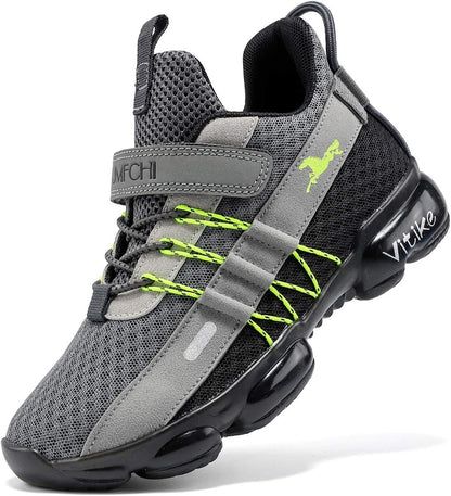 VITUOFLY Boys Sneakers Kids Running Shoes Girls Mesh Fitness Shoe Indoor Training Sneaker Lightweight Outdoor Sports Athletic Tennis Shoes for Little Kid/Big Kid