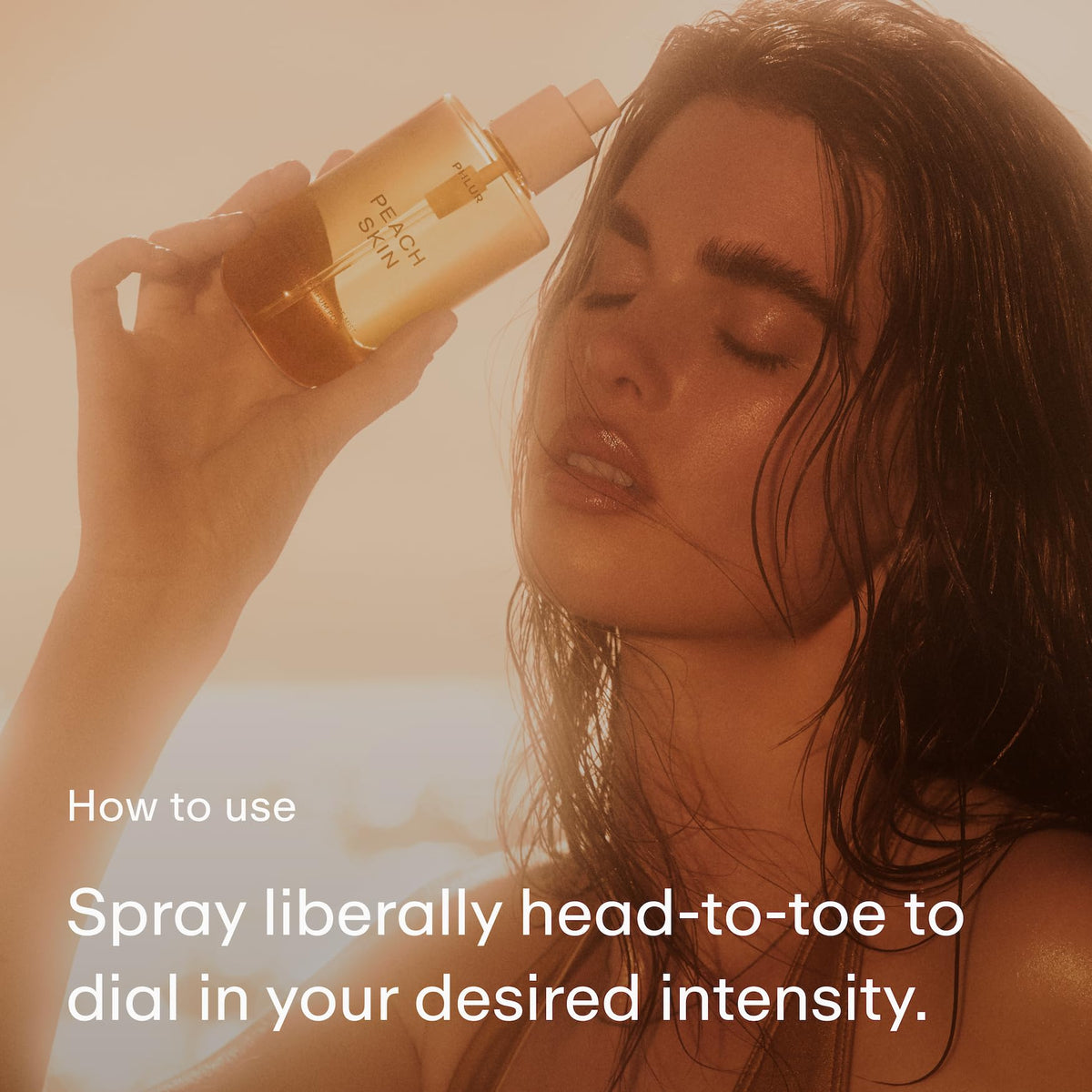 PHLUR Vanilla Skin Body Mist, 8 Fl Oz - Hair and Body Perfume for Women | Vanilla Perfume Body Spray with Pink Pepper, Cashmere Wood & Sandalwood Fragrance