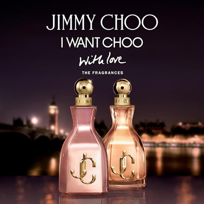 Jimmy Choo - I Want Choo With Love Eau de Parfum - Women's Fragrance - Floral & Ambery - With notes of Orange Flower Petals, Rose & Vanilla