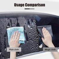 Thickened Magic Cleaning Cloth, 2025 New Magic Cleaning Cloths for Glass, Reusable Microfiber Cleaning Cloth Lint Free Streak Free Rags for Windows Mirrors Cars Kitchen Home Use (10, 11.8 × 11.8 in)